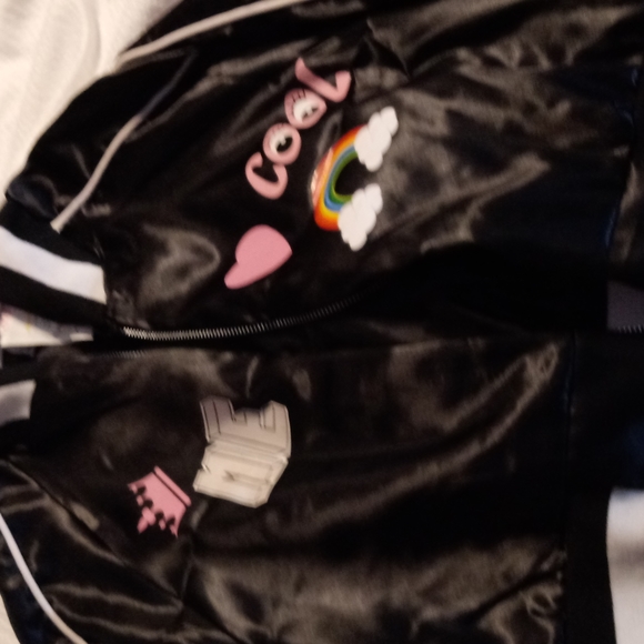 NWT RUBIES JOJO SIWA BOMBER JACKET SKIRT AND BOW CHILDS COSTUME MEDIUM - Picture 11 of 12